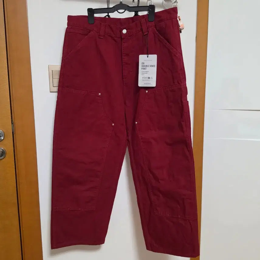 [SOLD OUT] 칼하트 WIP OG 더블니 스칼렛 L