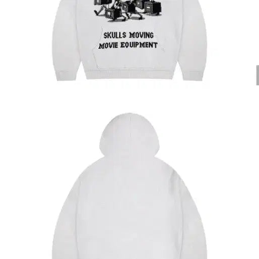 [BUNJANG] XTONZ Ivory Knit Hoodie M / 무신사 엑스톤즈 XTONZ XTK118 아이보리 니트 후디 M