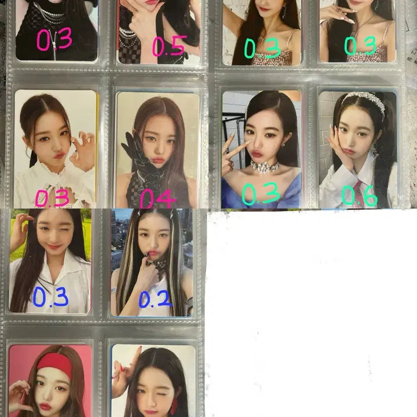 [SOLD OUT] 아이브 장원영 포토카드 앨범포카