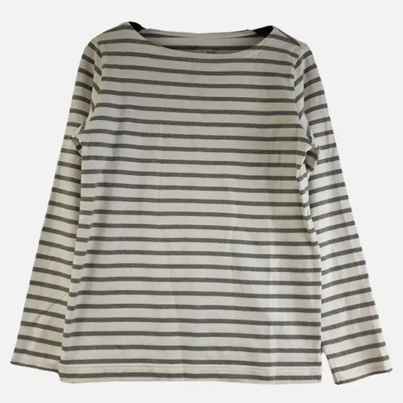 [SOLD OUT] 여L 단가라 긴팔티 크림 M6267