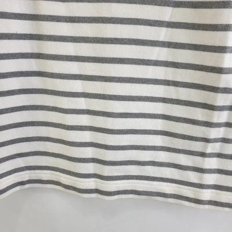[SOLD OUT] 여L 단가라 긴팔티 크림 M6267