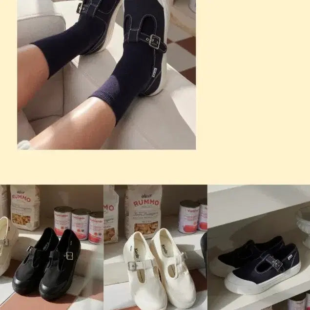 [SOLD OUT] Keds 케즈 플랫폼 메리제인 스트랩 220