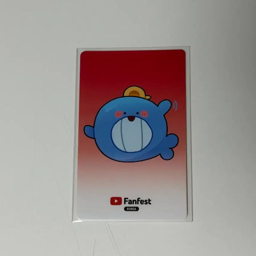 [BUNJANG] Sleepground PixelLee YouTube Fanfest Photocard Whale Version / 잠뜰 픽셀리 유튜브 팬페스트 포카 고래버전 양도 판매