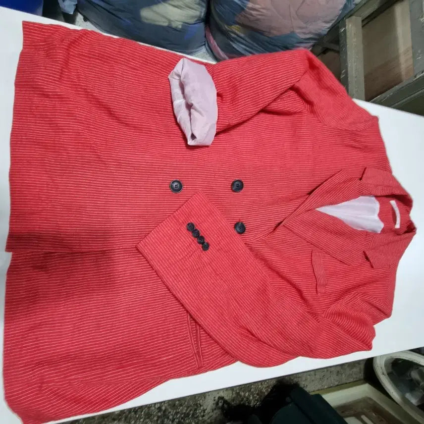 [BUNJANG] Linen Oversized Jacket / 린넨 박시 쟈켓