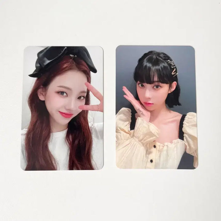 [BUNJANG] aespa Karina &amp; Winter POB Photocard Bundle Set / 에스파 카리나 윈터 포카 양도 미공포 글로벌샵 리본리나