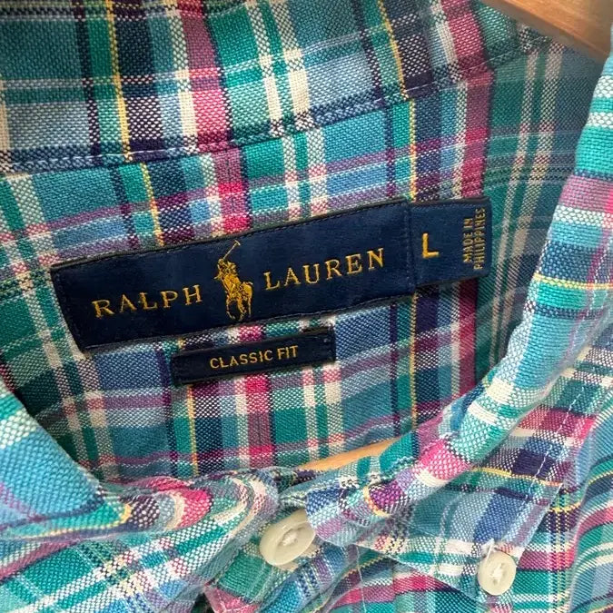 [BUNJANG] Polo Ralph Lauren Classic Fit Checkered Shirt / 폴로 랄프로렌 체크 셔츠