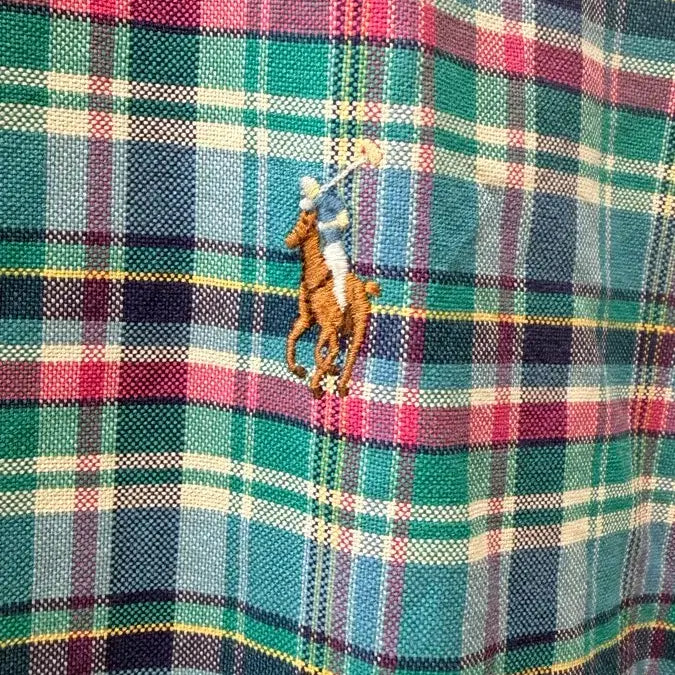 [BUNJANG] Polo Ralph Lauren Classic Fit Checkered Shirt / 폴로 랄프로렌 체크 셔츠
