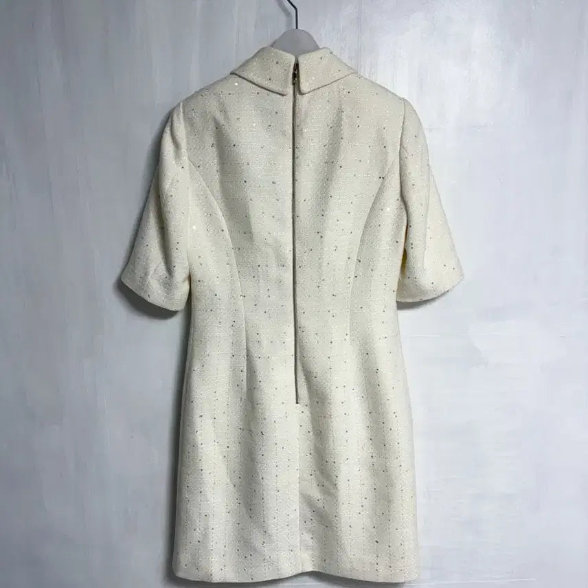[BUNJANG] MojoSphin Sequin Tweed Dress / 모조에스핀 스팽글 트위드 원피스