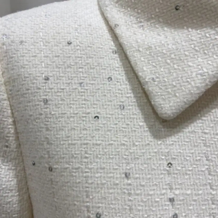 [BUNJANG] MojoSphin Sequin Tweed Dress / 모조에스핀 스팽글 트위드 원피스