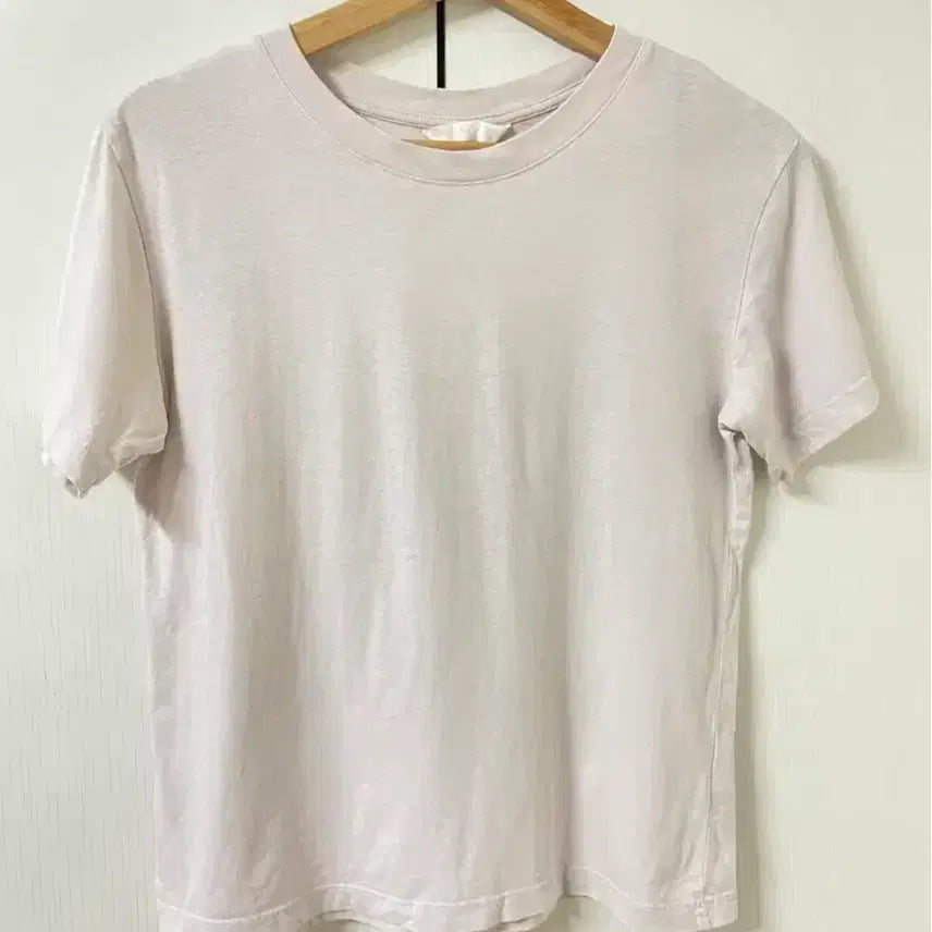 [BUNJANG] COS x H&amp;M Light Pink T-Shirt / 코스 hm 연핑크 티셔츠 반팔 탑