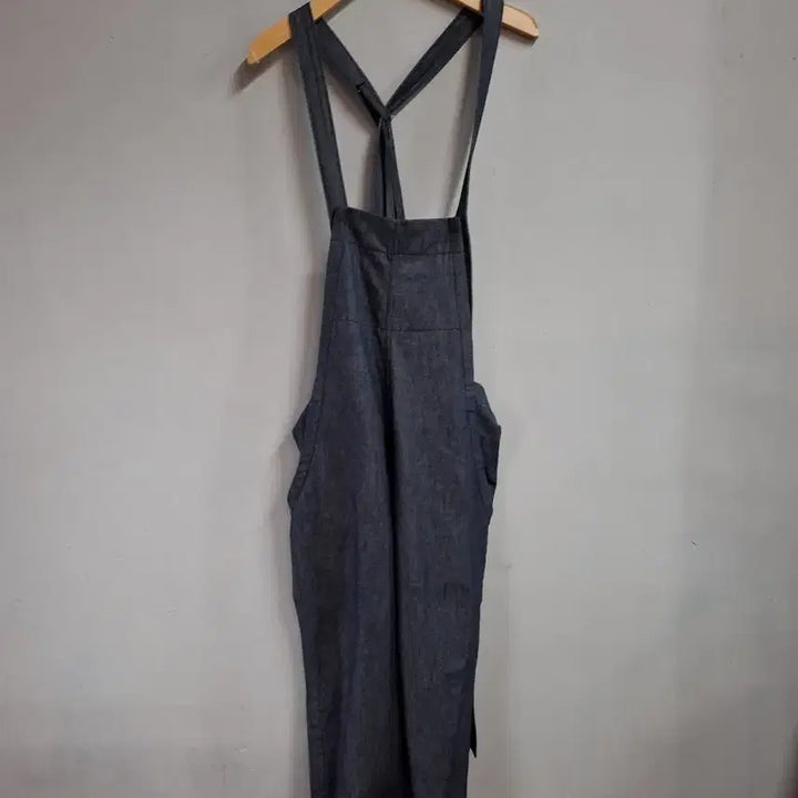 [SOLD OUT] DKNY 면데님 멜빵바지
