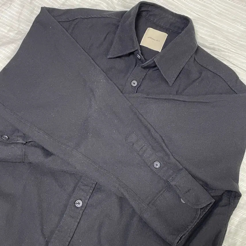 [BUNJANG] Halfcriez Layout Shirt M / 하프크라이즈 레이아웃 셔츠 M