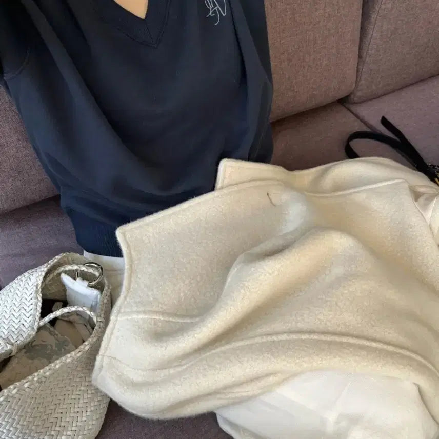 [BUNJANG] Inderbaz Cotton Simple Sweatshirt / 인더바즈 Cotton simple sweatshirt
