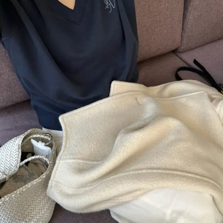 [BUNJANG] Inderbaz Cotton Simple Sweatshirt / 인더바즈 Cotton simple sweatshirt