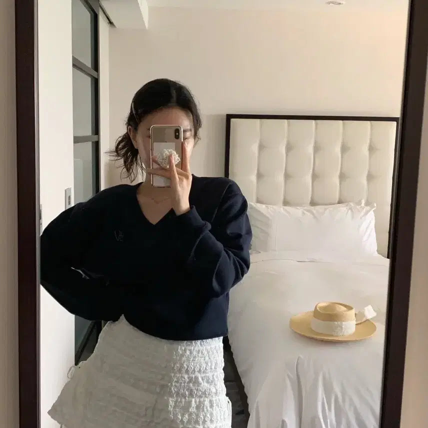 [BUNJANG] Inderbaz Cotton Simple Sweatshirt / 인더바즈 Cotton simple sweatshirt