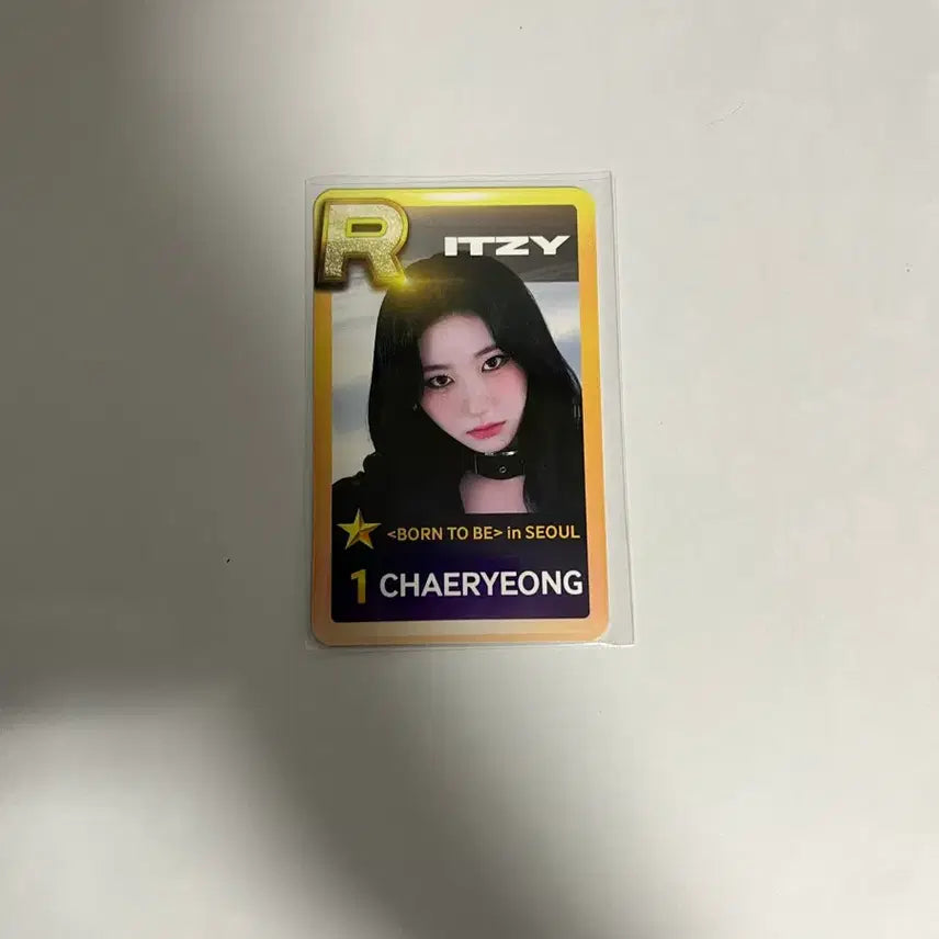 [BUNJANG] ITZY ChaeRyeong Superstar Mission Photocard / 있지 채령 슈스제 포카