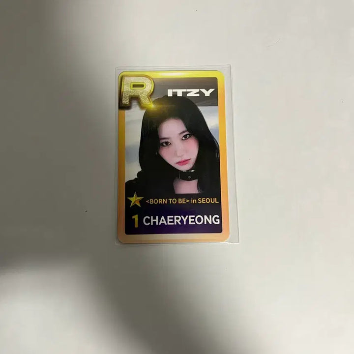 [BUNJANG] ITZY ChaeRyeong Superstar Mission Photocard / 있지 채령 슈스제 포카
