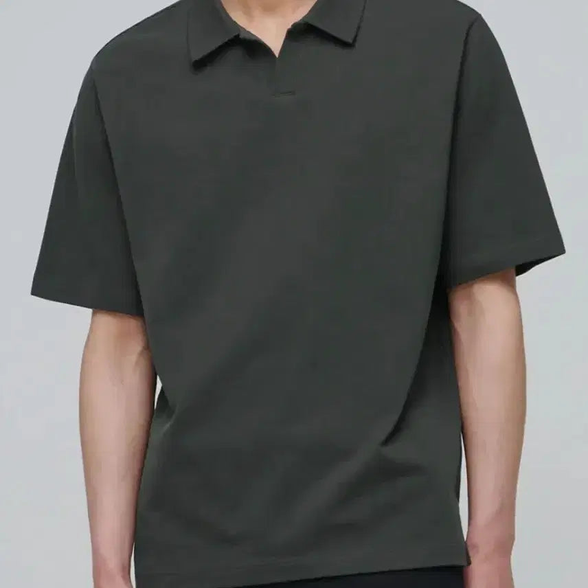 [BUNJANG] Musinsa Standard Pique Shirt Khaki / 무탠다드 피케셔츠 카키 새제품 팝니다