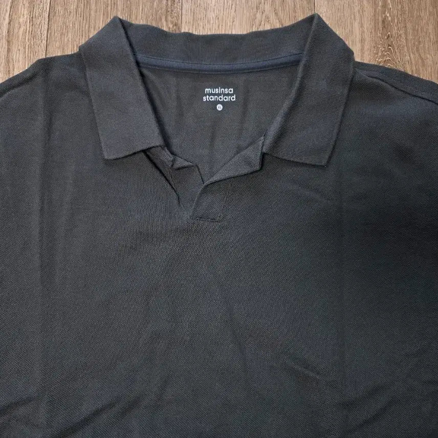 [BUNJANG] Musinsa Standard Pique Shirt Khaki / 무탠다드 피케셔츠 카키 새제품 팝니다