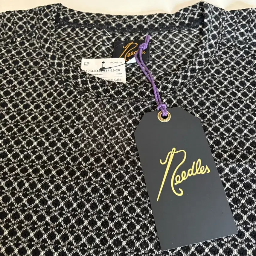 [BUNJANG] Needles Long Sleeve T-Shirt Black / 니들스 롱슬리브 블랙 긴팔 티셔츠 새상품