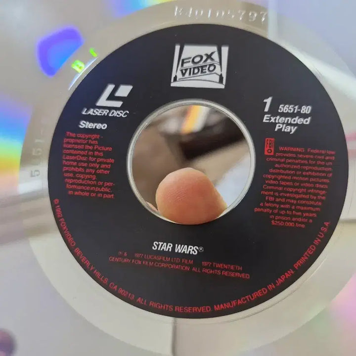[BUNJANG] Star Wars Original Trilogy Laserdisc / 스타워즈 CG없는 오리지널 3부작