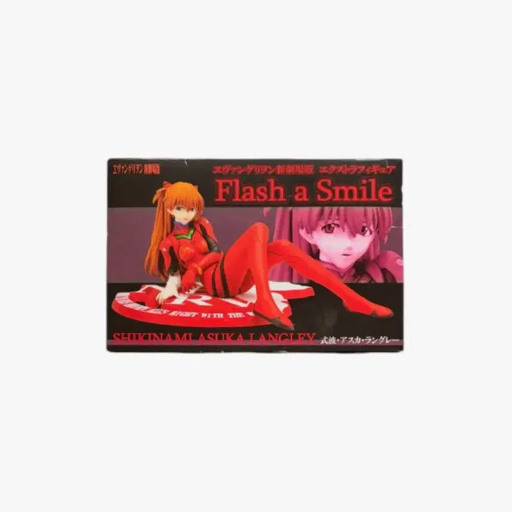 [BUNJANG] Evangelion Asuka Flash a Smile Premium Figure / 에반게리온 아스카 flash a smile 프리미엄 피규어