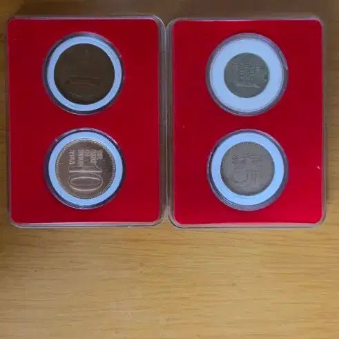 [BUNJANG] Korean Coin Collection (1/5/10 Won) Set / 한국 주화 컬렉션 (1/5/10원)사용제 10원 세척제 총4개