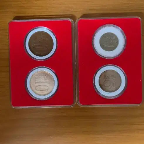 [BUNJANG] Korean Coin Collection (1/5/10 Won) Set / 한국 주화 컬렉션 (1/5/10원)사용제 10원 세척제 총4개
