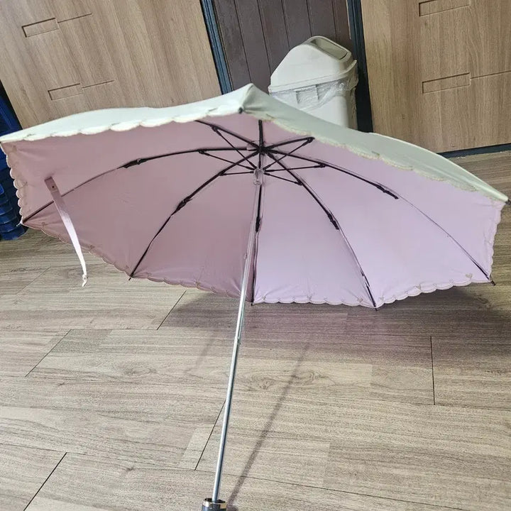[SOLD OUT] 닥스양산 /아이보리+핑크