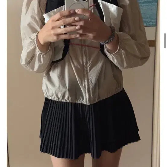 [BUNJANG] Celli &amp; Lion Light Windy Breaker (Beige) / [셀리앤리옹]라이트 윈디 브레이커(베이지)