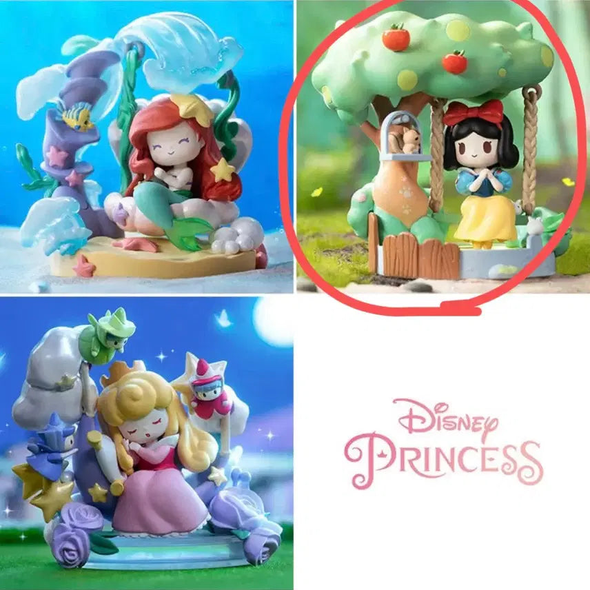 [BUNJANG] Disney D-baby Snow White Figure / 디즈니 프린세스 D-baby 꽃의 그네 백설공주 피규어
