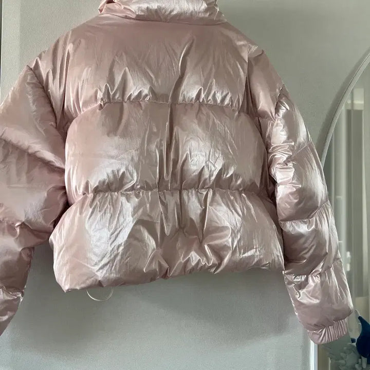 [BUNJANG] Urban Dress Stella Crop Padding Pink Outerwear / 어반드레스 스텔라 크롭 패딩 핑크