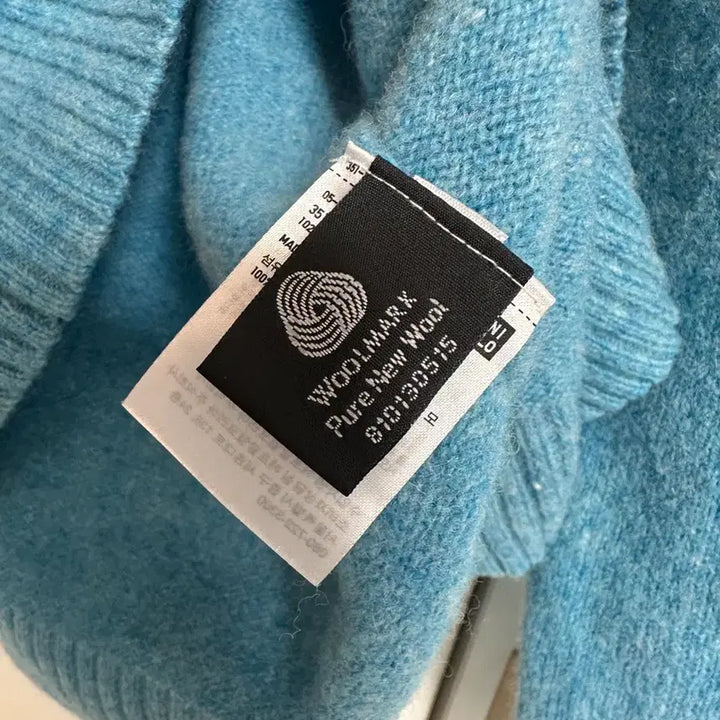 [BUNJANG] Uniqlo Blue Wool Knit Sweater / 새상품 남녀공용)유니클로 블루 울 니트 XL 스웨터 울니트 가디건