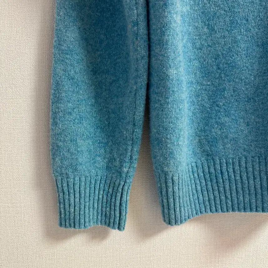 [BUNJANG] Uniqlo Blue Wool Knit Sweater / 새상품 남녀공용)유니클로 블루 울 니트 XL 스웨터 울니트 가디건