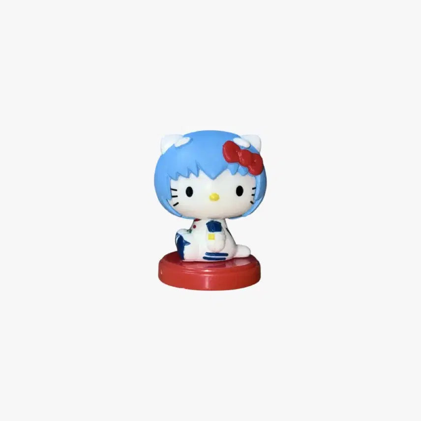 [BUNJANG] Evangelion Rei Kitty Collaboration Mini Figure / 에반게리온 레이 키티 콜라보 미니 피규어