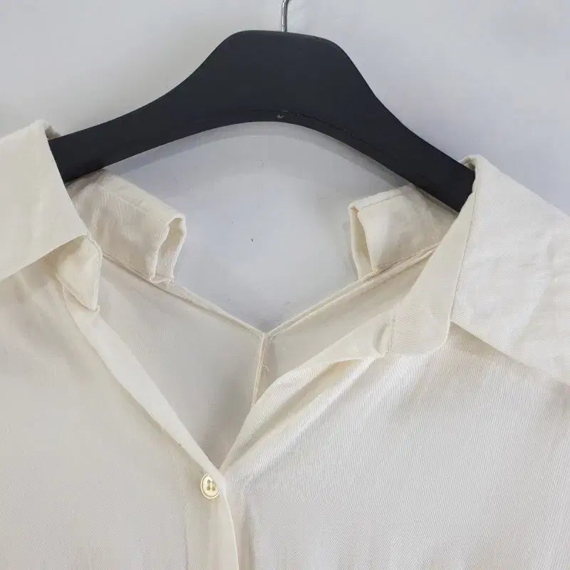 [BUNJANG] FREE Beige Long One-Piece Dress / 여FREE 카라 롱 원피스 베이지 M6218