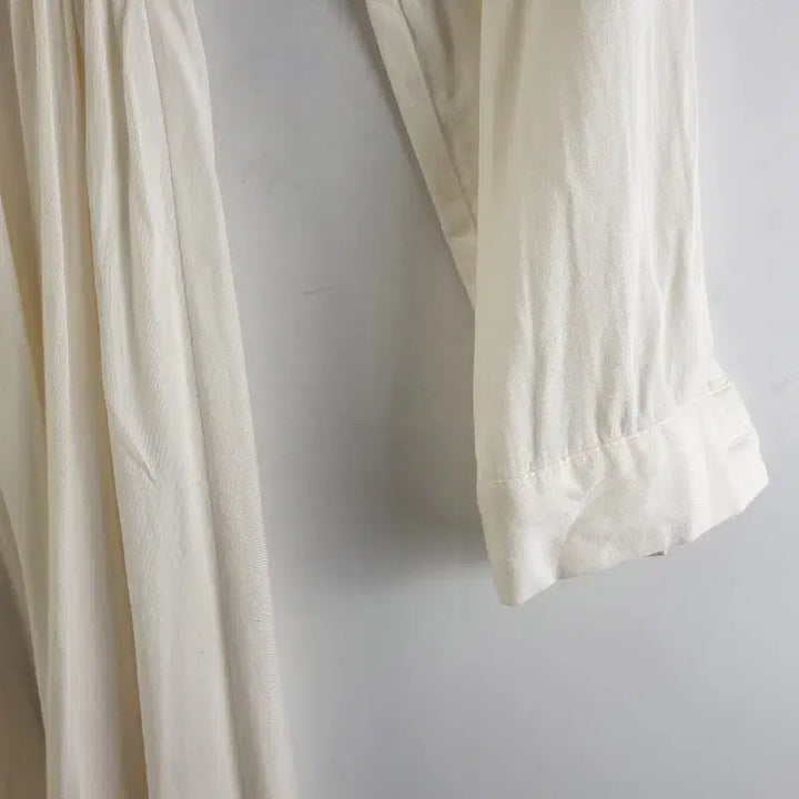 [BUNJANG] FREE Beige Long One-Piece Dress / 여FREE 카라 롱 원피스 베이지 M6218