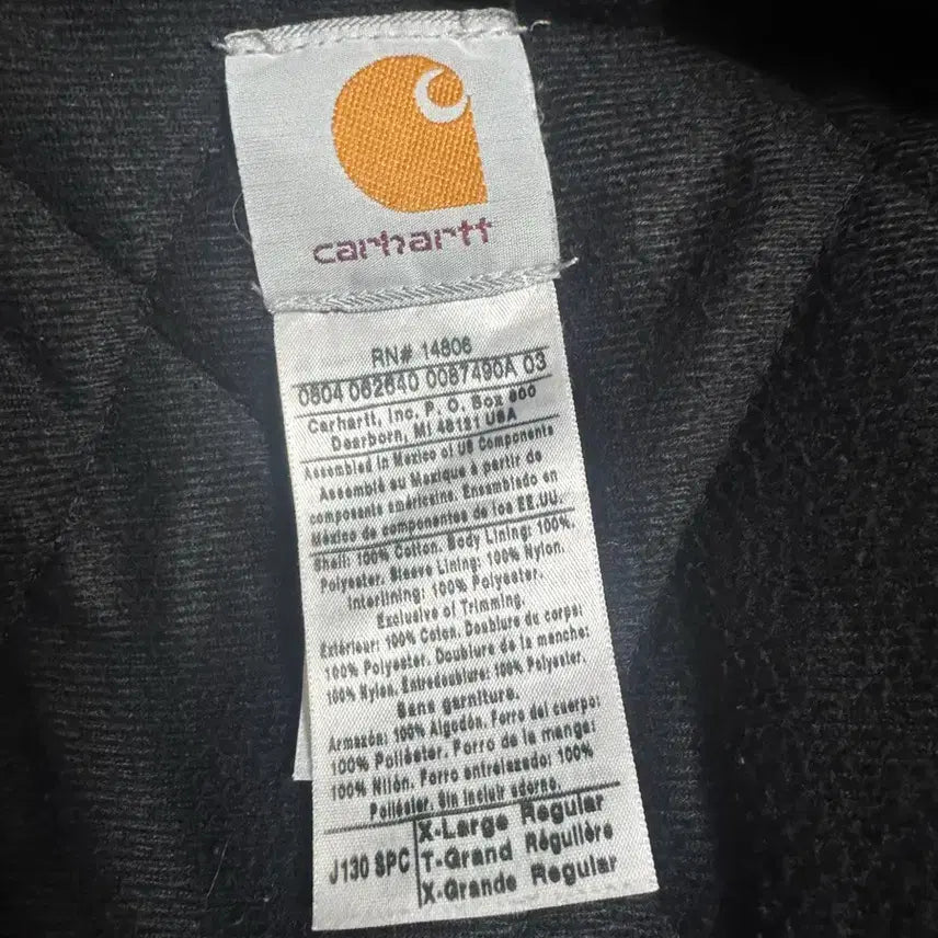 [BUNJANG] Carhartt J130 SPC XL Jacket / 칼하트 J130 SPC XL