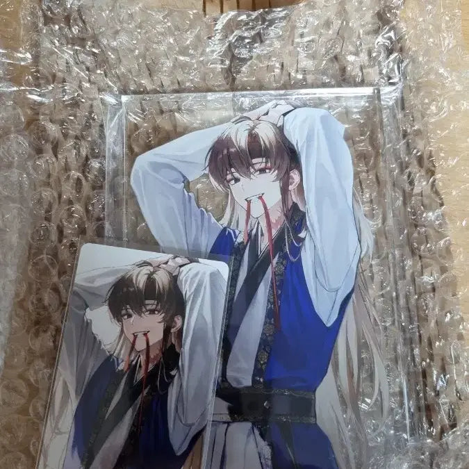 [BUNJANG] Ghost Story Commute Choi Yo-won Acrylic Block + Photocard / 괴담출근 최요원 화랑 최 아크릴 블럭+포카