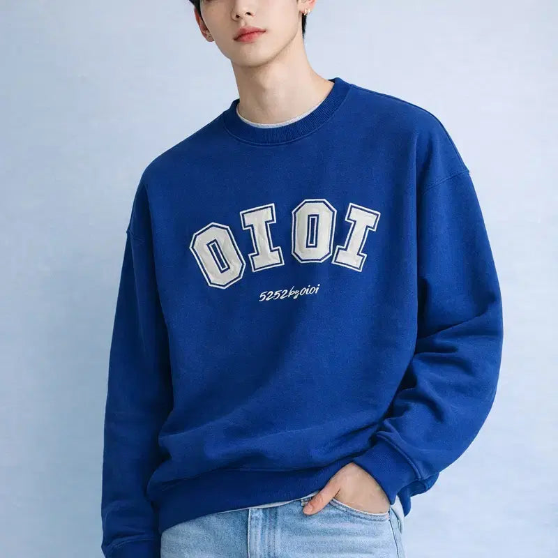 [BUNJANG] 5252 BY O!Oi Signature Sweatshirt / [남여공용-100]5252 BY 0!0i 오아이오아이 시그니처 스웨트셔츠