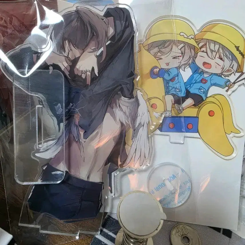 [BUNJANG] KuroNoWa &amp; Kanae Acrylic Goods Set / 쿠로노와&amp; 카나에 아크릴 굿즈 2종 미개봉 신품