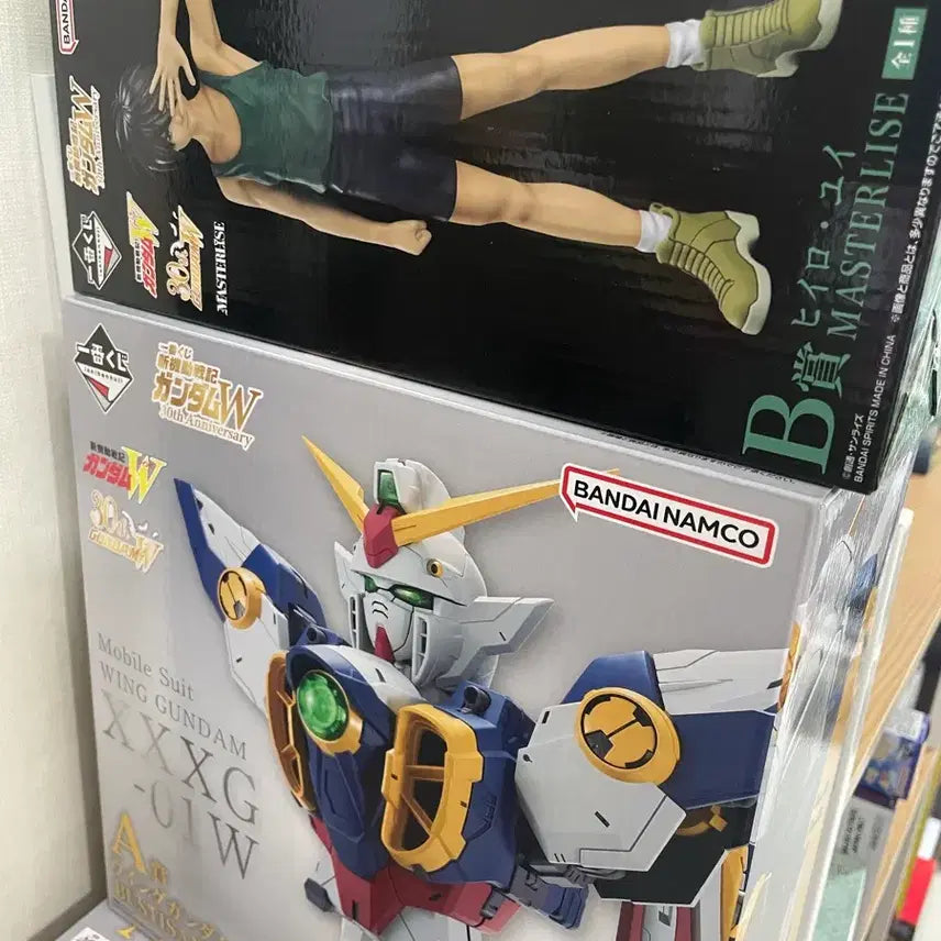 [SOLD OUT] 제일복권 기동전사 건담 w 30주년 A상 윙 건담 B상 히이로 유이