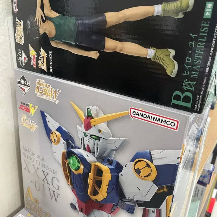 [SOLD OUT] 제일복권 기동전사 건담 w 30주년 A상 윙 건담 B상 히이로 유이