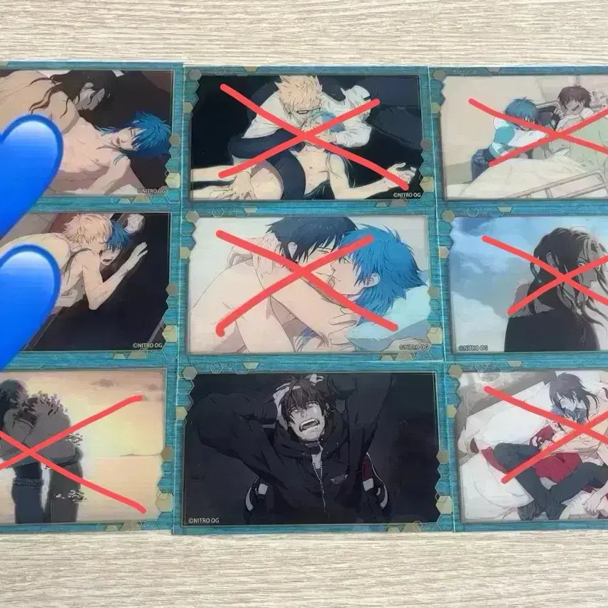 [SOLD OUT] dmmd 드라마티컬머더 클리어 카드 일괄