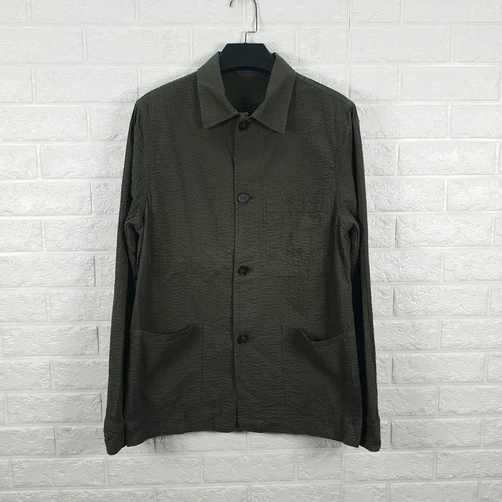 [BUNJANG] Officine Generale Seersucker Chore Jacket / [95]오피신제네랄 시어서커 초어 자켓