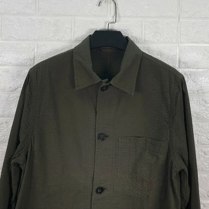 [BUNJANG] Officine Generale Seersucker Chore Jacket / [95]오피신제네랄 시어서커 초어 자켓
