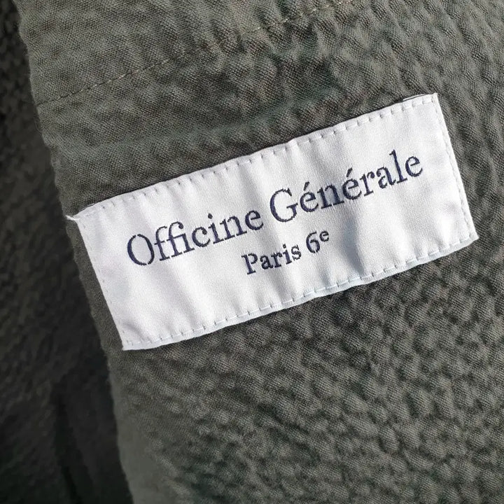 [BUNJANG] Officine Generale Seersucker Chore Jacket / [95]오피신제네랄 시어서커 초어 자켓