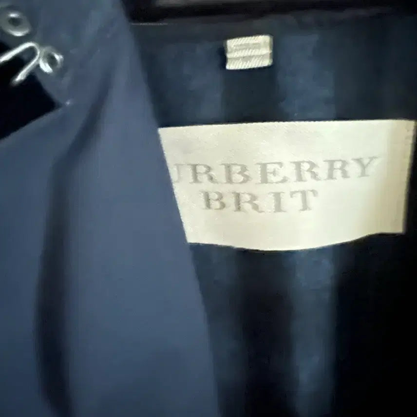[BUNJANG] Burberry Navy Wool Coat - Men&