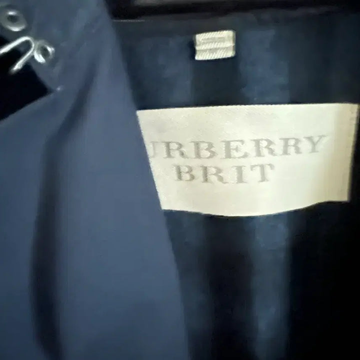 [BUNJANG] Burberry Navy Wool Coat - Men&