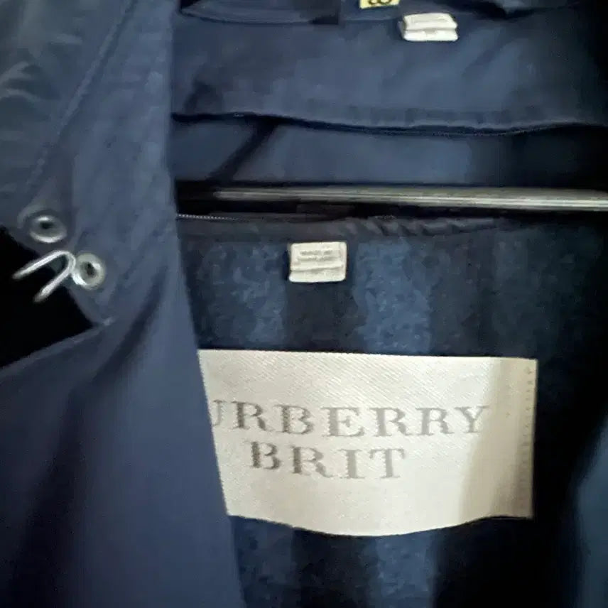 [BUNJANG] Burberry Navy Wool Coat - Men&